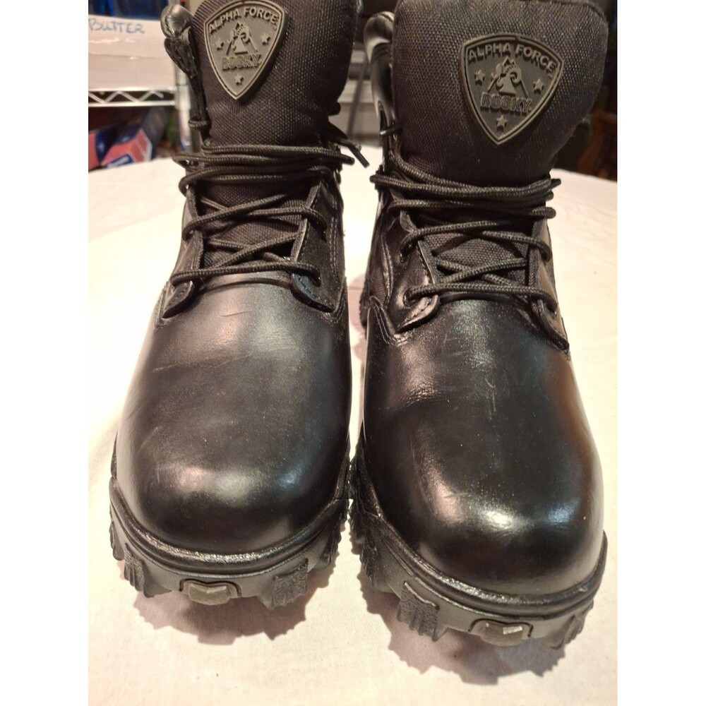 Rocky Alpha Force Heavy Duty Leather boots Mens size 12 NEW